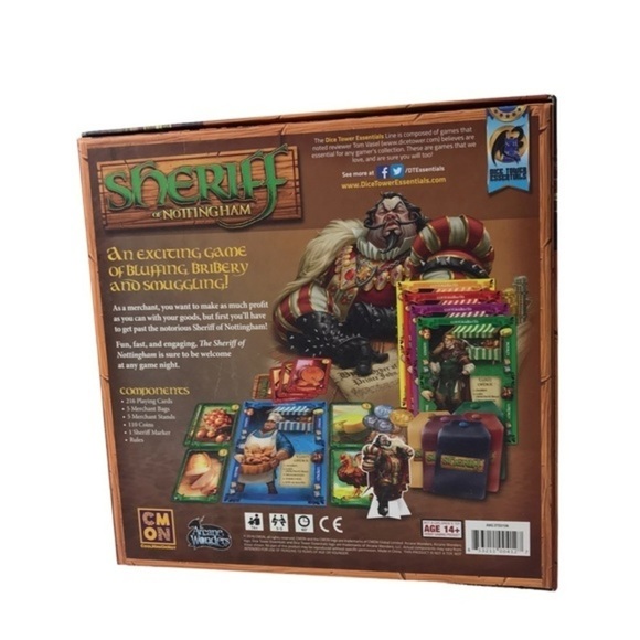 Sheriff of Nottingham 1st Edition Board Game 100% COMPLETE Arcane Wonders - Picture 2 of 4